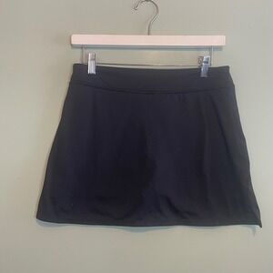 Tranquility Colorado Womens Sporty Athletic Training Tennis Skort Black Small